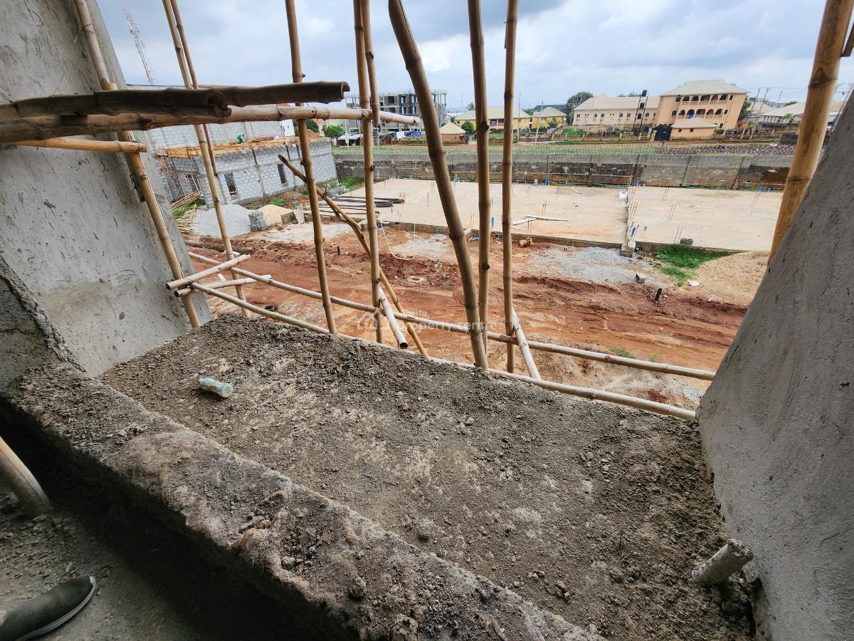 Well Located Newly Built 4 Bedroom Terrace Duplex (semi-finished), Arab Road, Kubwa, Abuja, Terraced Duplex for Sale