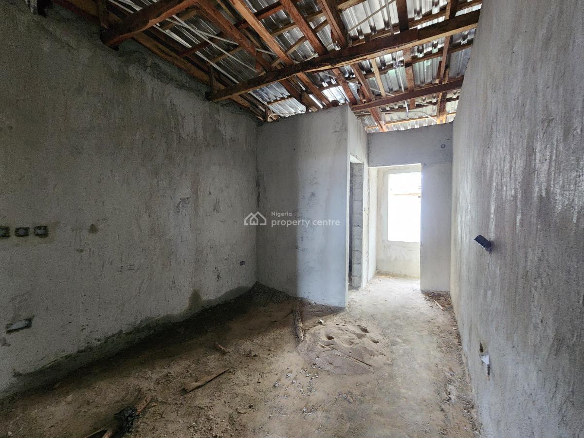 Well Located Newly Built 4 Bedroom Terrace Duplex (semi-finished), Arab Road, Kubwa, Abuja, Terraced Duplex for Sale
