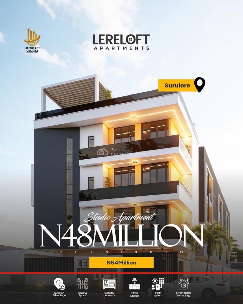 Mainland Luxury Redefined: Lereloft Apartments with Central Solar, Lereloft Apartment,aguda. a Perfect Location for Your Investment, Surulere, Lagos, Flat / Apartment for Sale