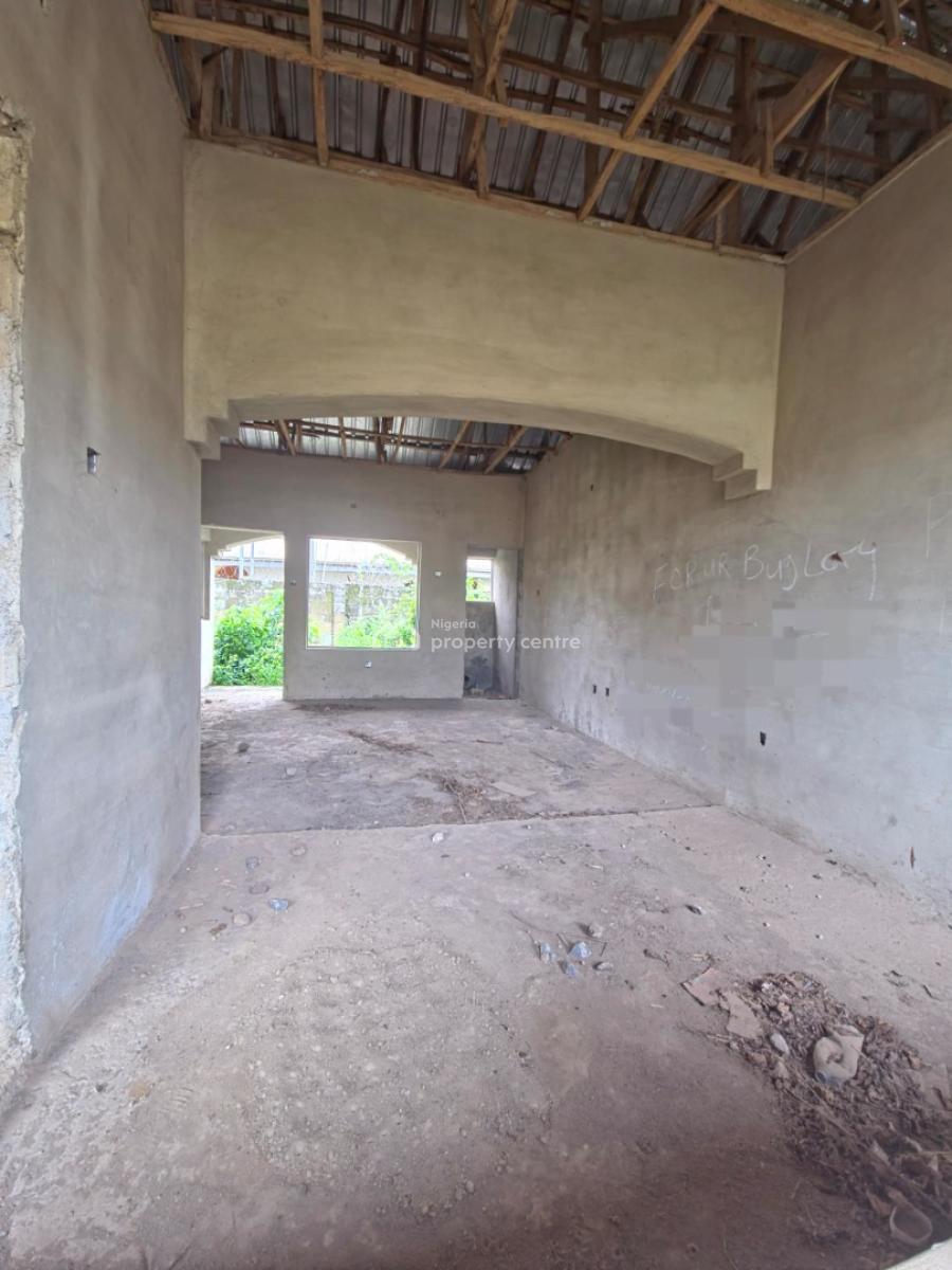 a Well Located Twin 3bedroom Uncompleted Bungalows, Emmanuel Estate, Alaja Area, Off Nihort – Ile Titun Road, Ibadan, Oyo, Detached Bungalow for Sale