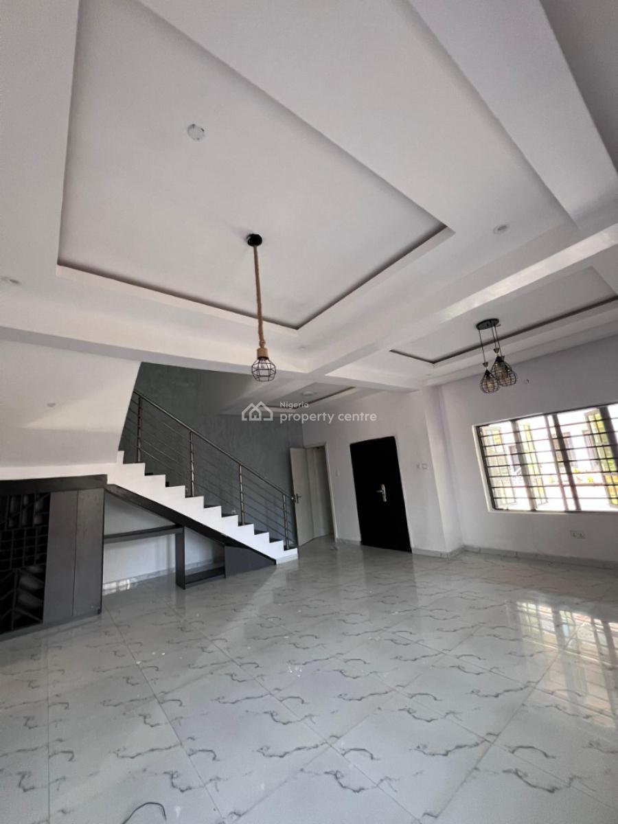 a Standard 3 Bedroom Duplex & a Room Bq on a Corner Piece, Pepperoni Abraham Adesunya Ajah, Lekki Phase 2, Lekki, Lagos, Terraced Duplex for Rent