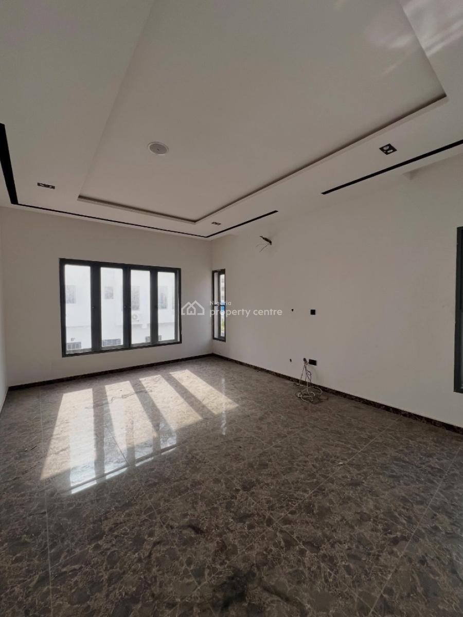 Fully Serviced 4 Bedroom Semi Detached Duplex with Bq!!, Lekki, Lekki Phase 1, Lekki, Lagos, Semi-detached Duplex for Rent