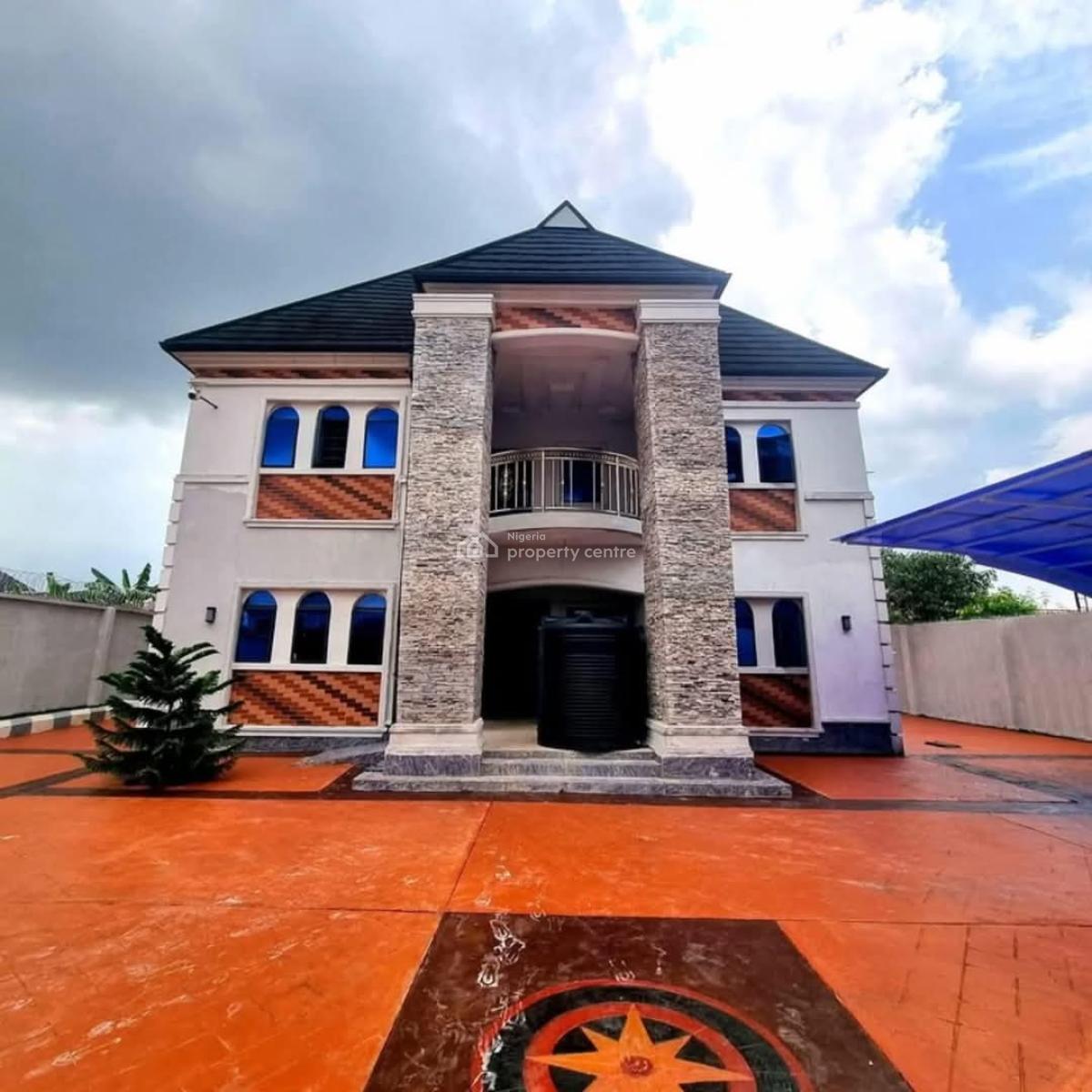 Beautiful Newly Built 5 Bedroom Fully Detached Duplex, Eliozu-eneka Link, Port Harcourt, Rivers, Detached Duplex for Sale