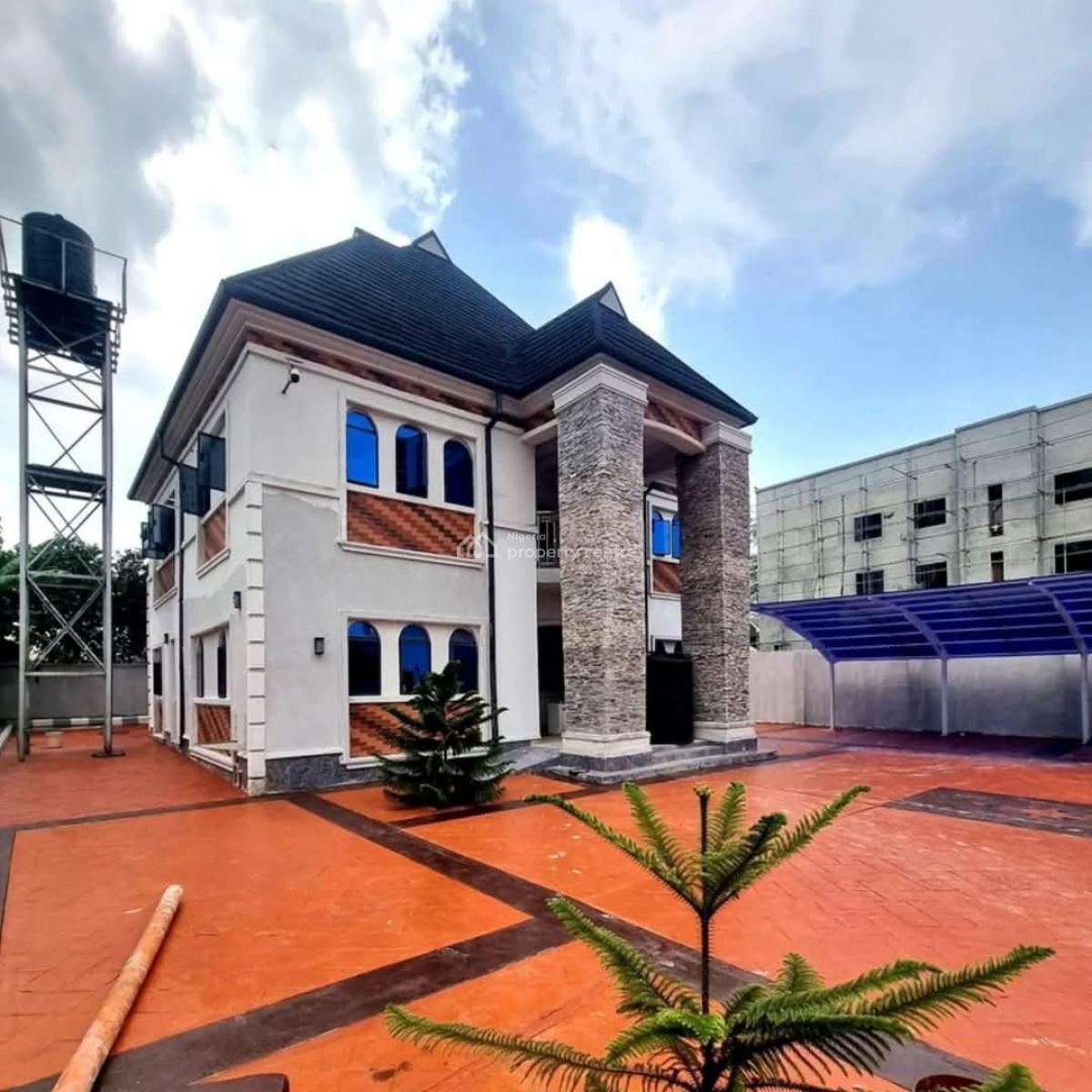 Beautiful Newly Built 5 Bedroom Fully Detached Duplex, Eliozu-eneka Link, Port Harcourt, Rivers, Detached Duplex for Sale