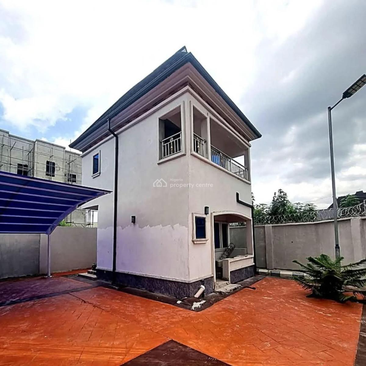 Beautiful Newly Built 5 Bedroom Fully Detached Duplex, Eliozu-eneka Link, Port Harcourt, Rivers, Detached Duplex for Sale