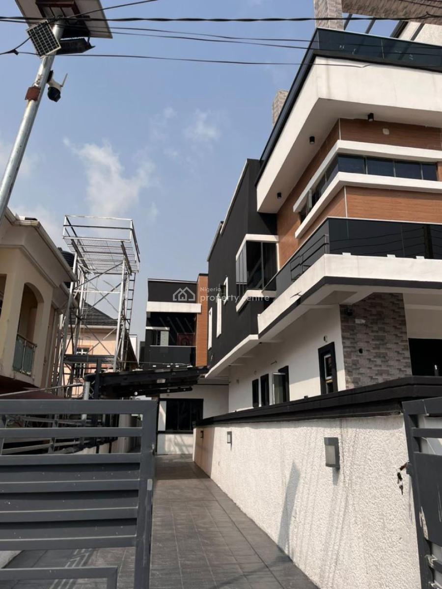 Fully Detached 4-bedroom Duplex with Boys Quarters, Chevron, Lekki, Lagos, Detached Duplex for Sale