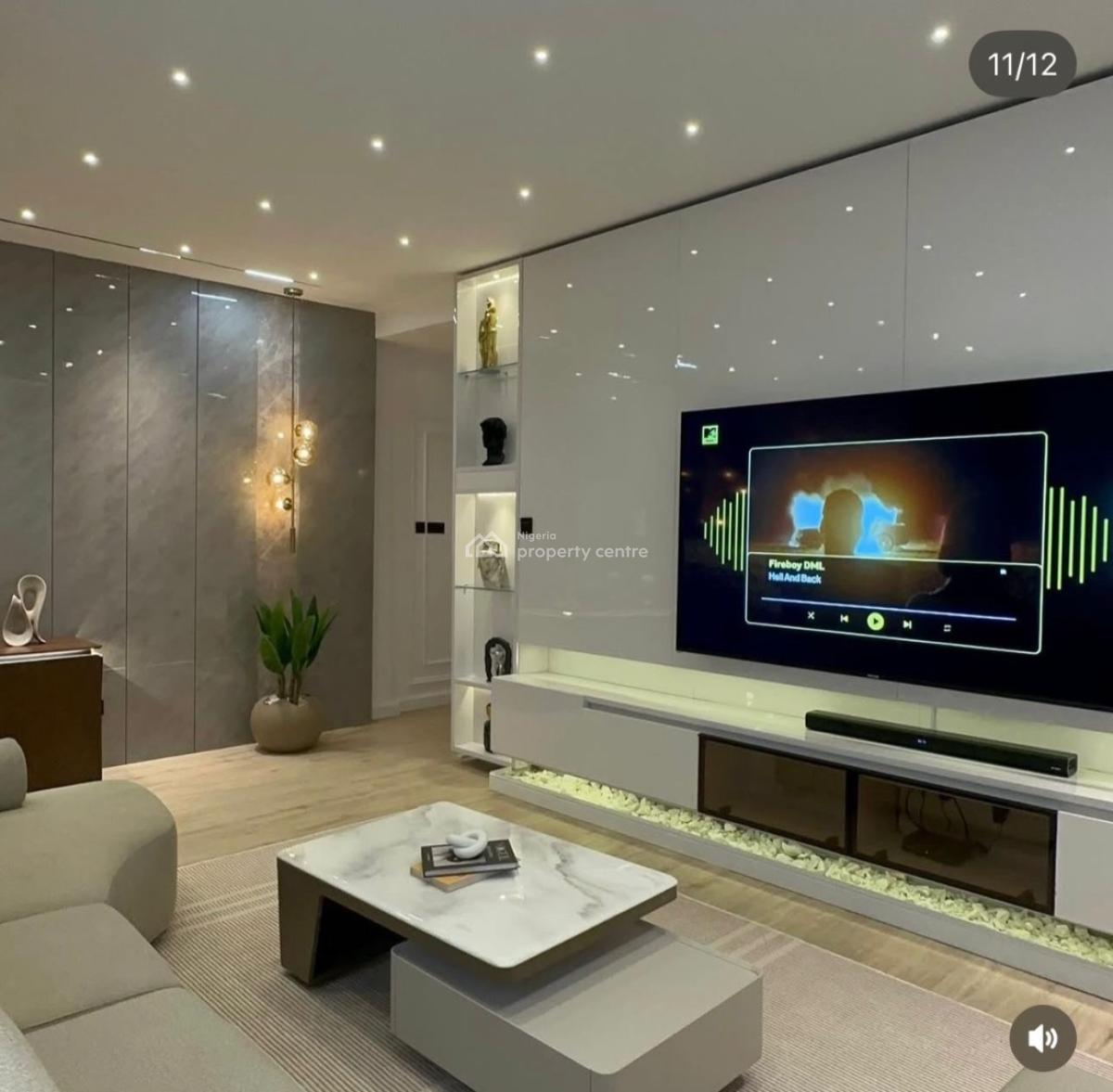 Luxury 2 Bedroom Maisonette with Swimming Pool and Gym, Freedomway Lekki Phase 1, Lekki, Lagos, Flat / Apartment for Rent
