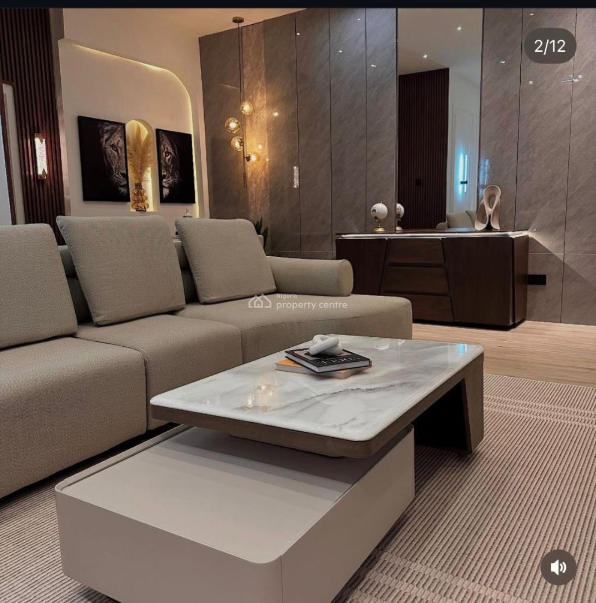 Luxury 2 Bedroom Maisonette with Swimming Pool and Gym, Freedomway Lekki Phase 1, Lekki, Lagos, Flat / Apartment for Rent
