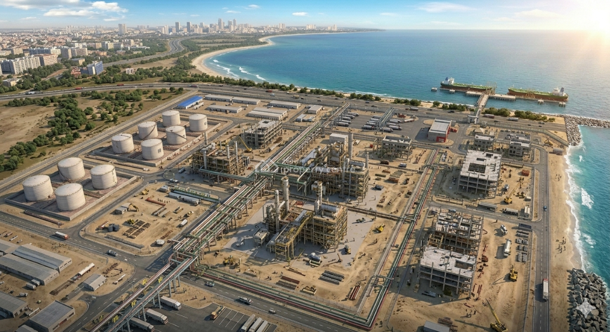 Uncompleted Modular Refinery with Lte and Atc, Clinic, Laboratory Etc, Eba, Ogun Waterside, Ogun, Tank Farm for Sale