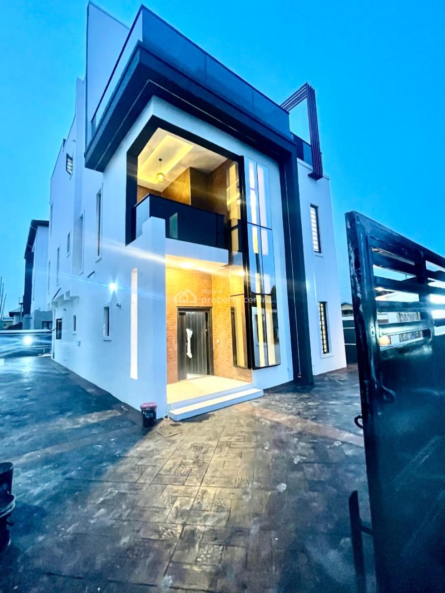 5 Bedroom Detached Duplex with Bq, Gatehouse and Swimming Pool, Funmi Alaka Street, Harmony Estate, Gra Phase 1, Magodo, Lagos, Detached Duplex for Sale