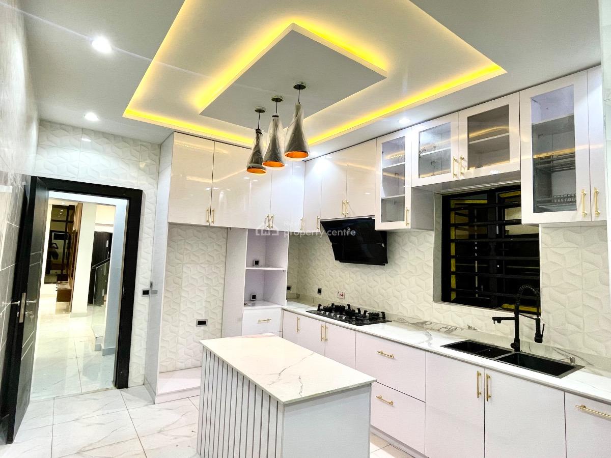 5 Bedroom Detached Duplex with Bq, Gatehouse and Swimming Pool, Funmi Alaka Street, Harmony Estate, Gra Phase 1, Magodo, Lagos, Detached Duplex for Sale