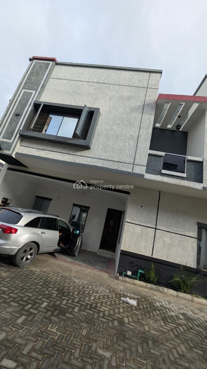Modern 4-bedroom Duplex with Fitted Kitchen, Orchid Road, Lekki, Lagos, Terraced Duplex for Rent