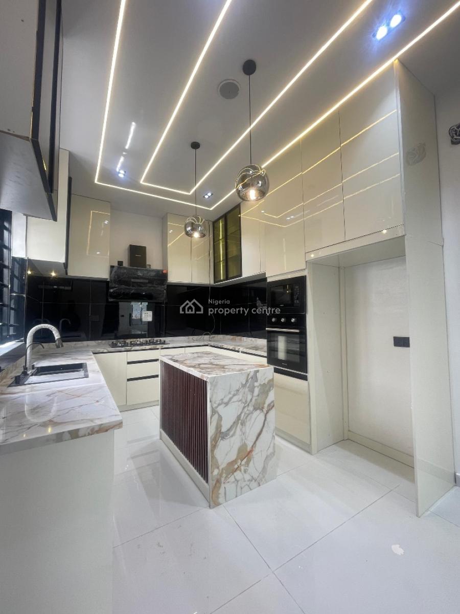 Astonishing 4 Bedroom Fully Detached Duplex with Bq, Sangotedo, Ajah, Lagos, Detached Duplex for Sale