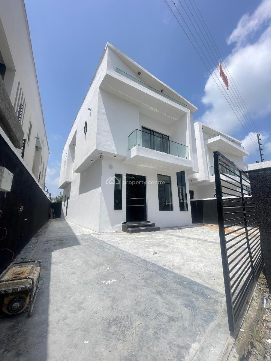 Astonishing 4 Bedroom Fully Detached Duplex with Bq, Sangotedo, Ajah, Lagos, Detached Duplex for Sale
