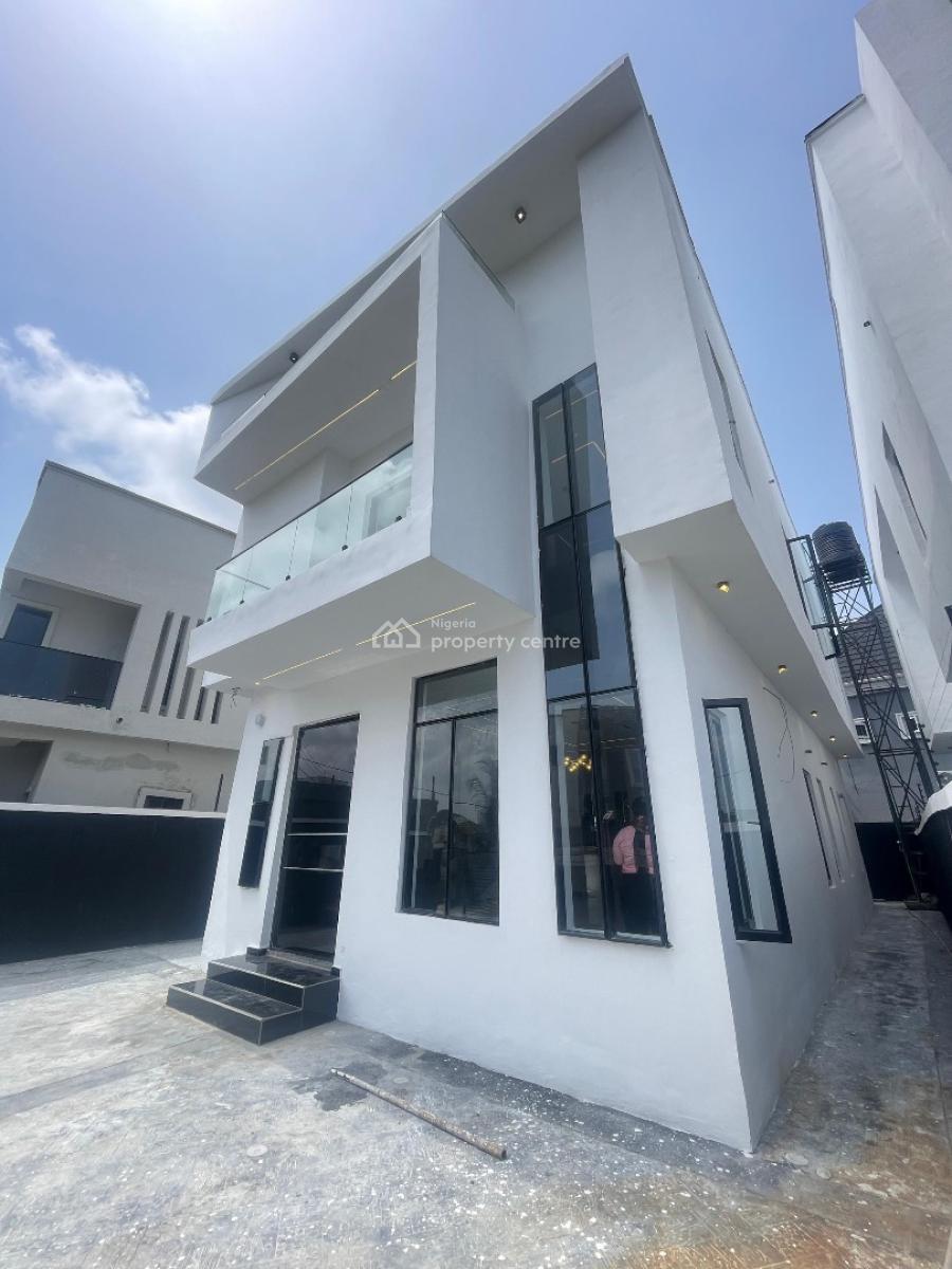 Astonishing 4 Bedroom Fully Detached Duplex with Bq, Sangotedo, Ajah, Lagos, Detached Duplex for Sale