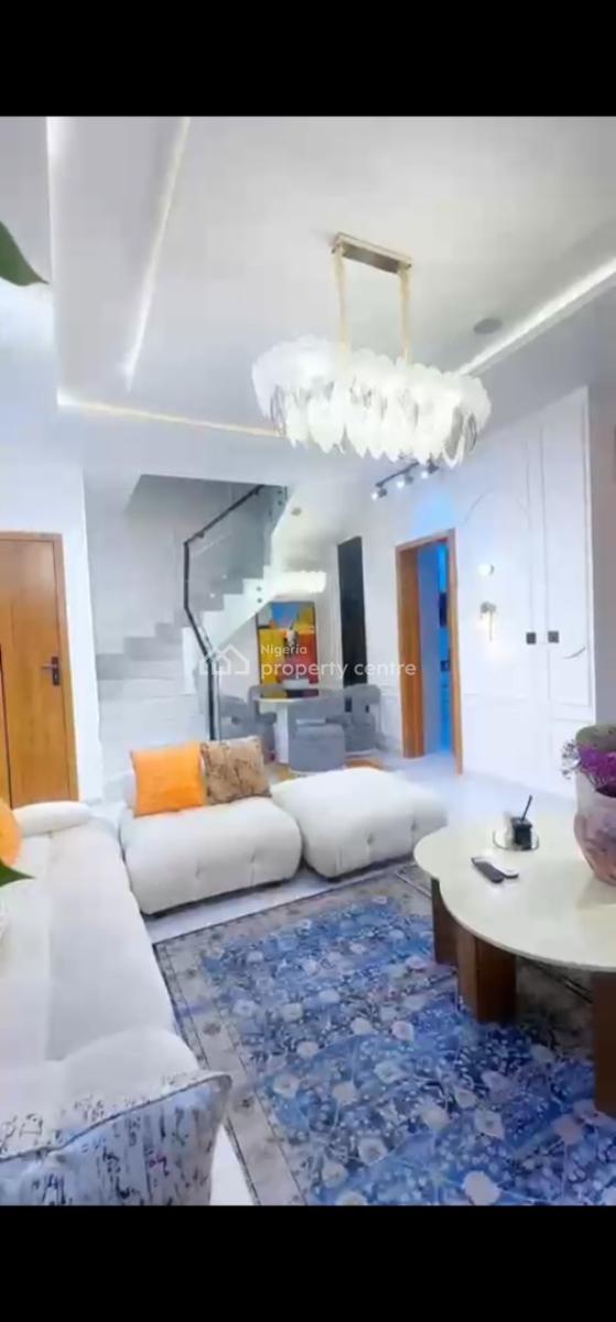 Brand New Fully Furnished 4 Bedroom Terrace in a Secure Estate, Orchid, Lekki, Lagos, Terraced Duplex for Rent