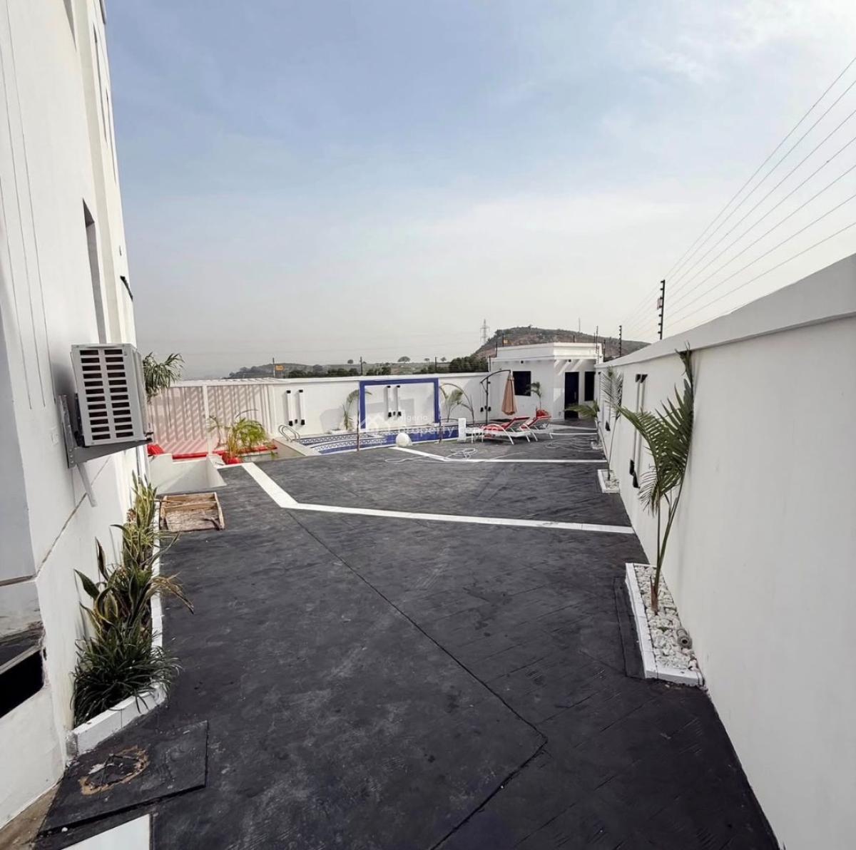 4 Bedroom Semi-detached Duplex with a Room Bq, Jahi, Abuja, Semi-detached Duplex for Rent