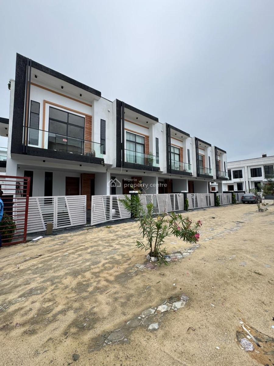 Lovely 4 Bedroom Terraced  Duplex with a Bq in a Secured Estate, Ikota, Lekki, Lagos, Terraced Duplex for Sale