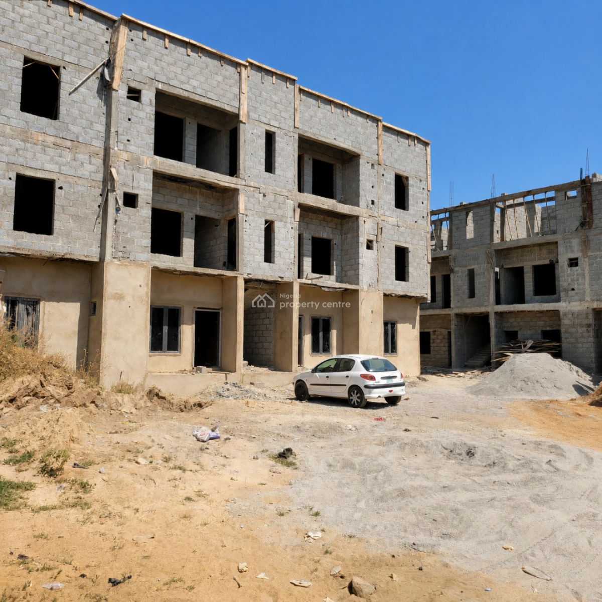 2 Bedroom Carcass, Dawaki Abuja, Dawaki, Gwarinpa, Abuja, Block of Flats for Sale