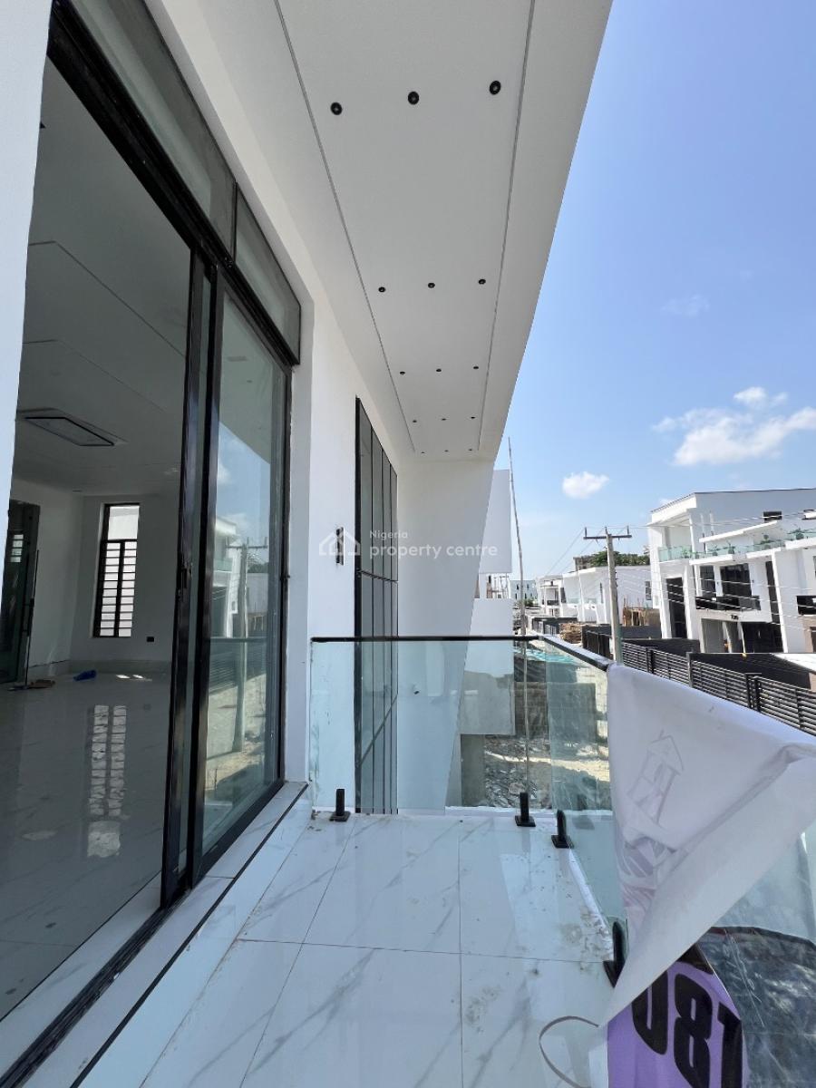 Contemporary 5 Bedroom Detached Duplex with a Swimming Pool and a Bq, Chevron Toll Gate, Igbo Efon, Lekki, Lagos, Detached Duplex for Sale