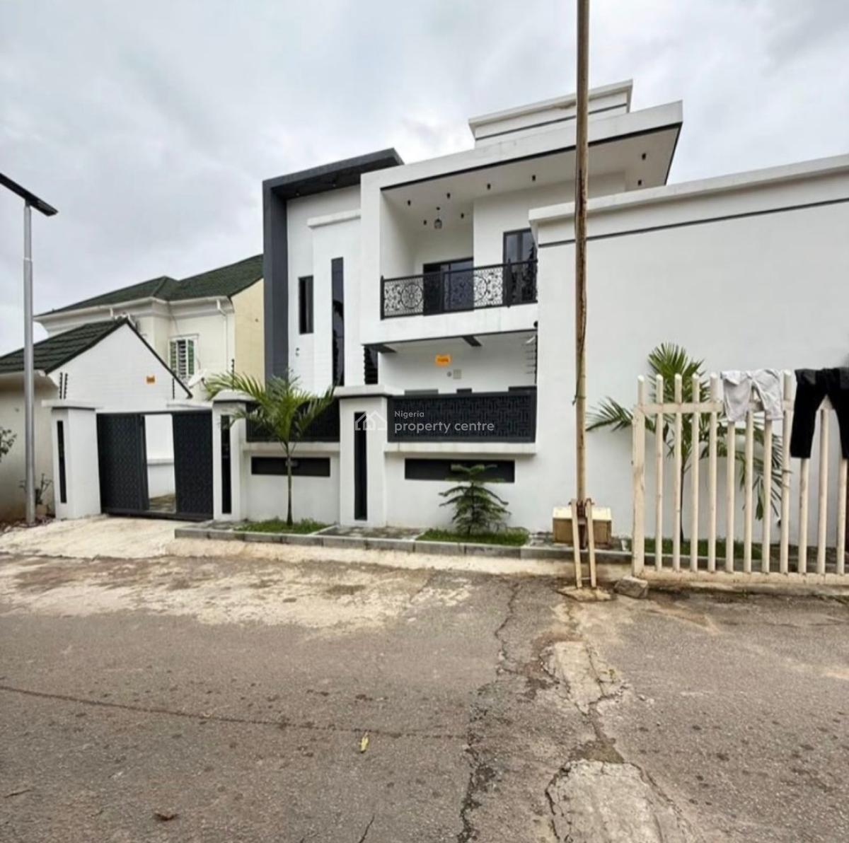 Exquisite 4 Bedroom Duplex with Bq, Life Camp, Abuja, Detached Duplex for Sale