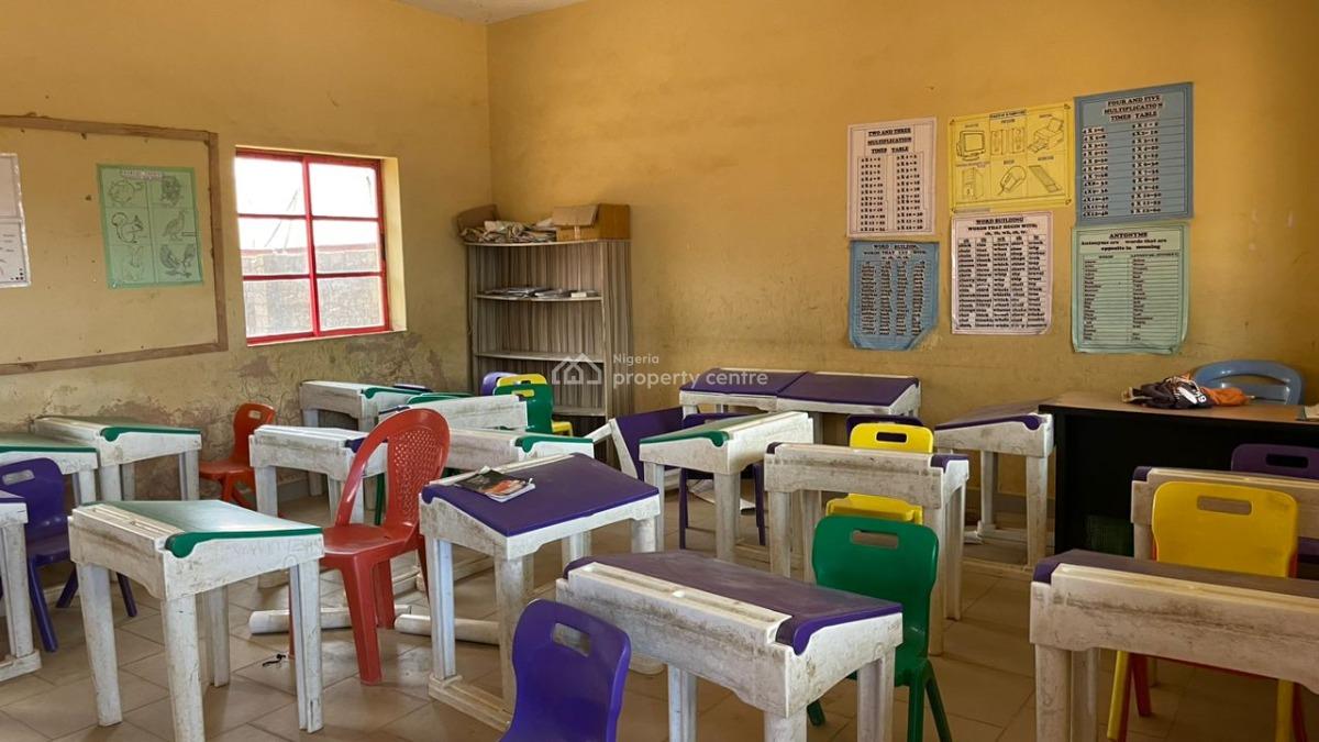 Functional Creche Primary & Secondary School + Hostels on 1 Hectare, Jos Town, Jos North, Plateau, School for Sale