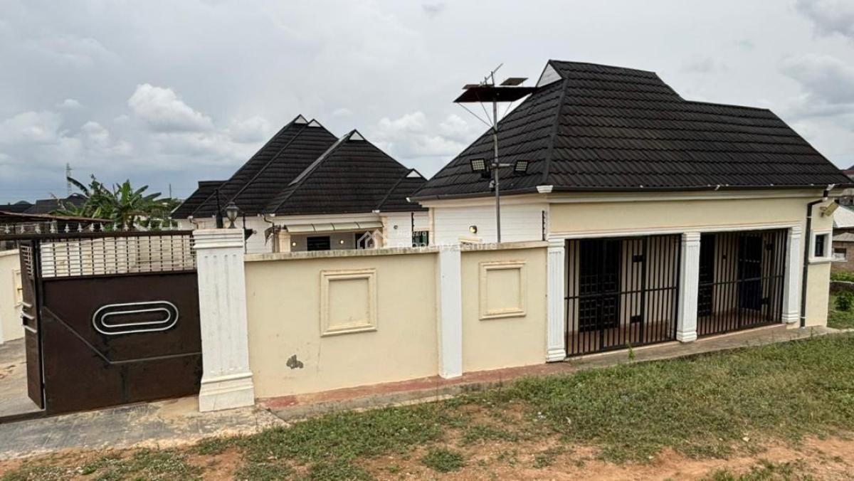 Luxury Built 4 Bedroom Bungalow By Iju Bustop After Winners Church,ota, Sango Ota, Ogun, Detached Bungalow for Sale