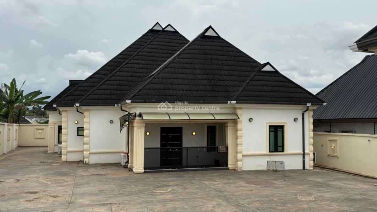 Luxury Built 4 Bedroom Bungalow By Iju Bustop After Winners Church,ota, Sango Ota, Ogun, Detached Bungalow for Sale