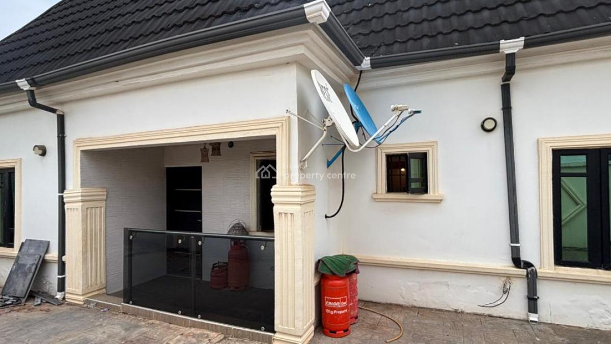 Luxury Built 4 Bedroom Bungalow By Iju Bustop After Winners Church,ota, Sango Ota, Ogun, Detached Bungalow for Sale
