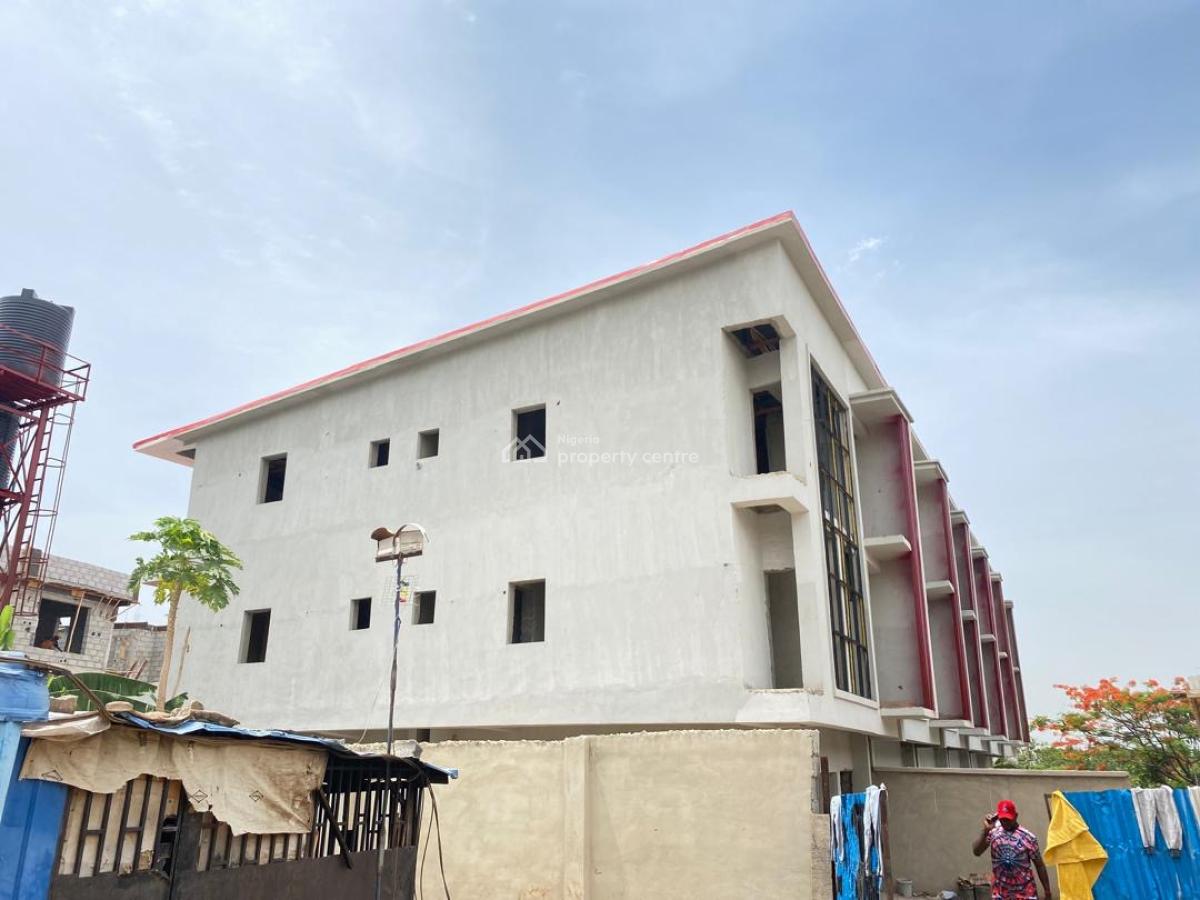 Luxury 5-bedroom Terrace Duplex with Bq in Katampe Main -- Prime Locate, Katempe Main By Eternal Fuel Station, Katampe, Abuja, Terraced Duplex for Sale