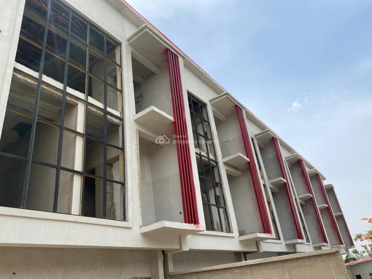 Luxury 5-bedroom Terrace Duplex with Bq in Katampe Main -- Prime Locate, Katempe Main By Eternal Fuel Station, Katampe, Abuja, Terraced Duplex for Sale