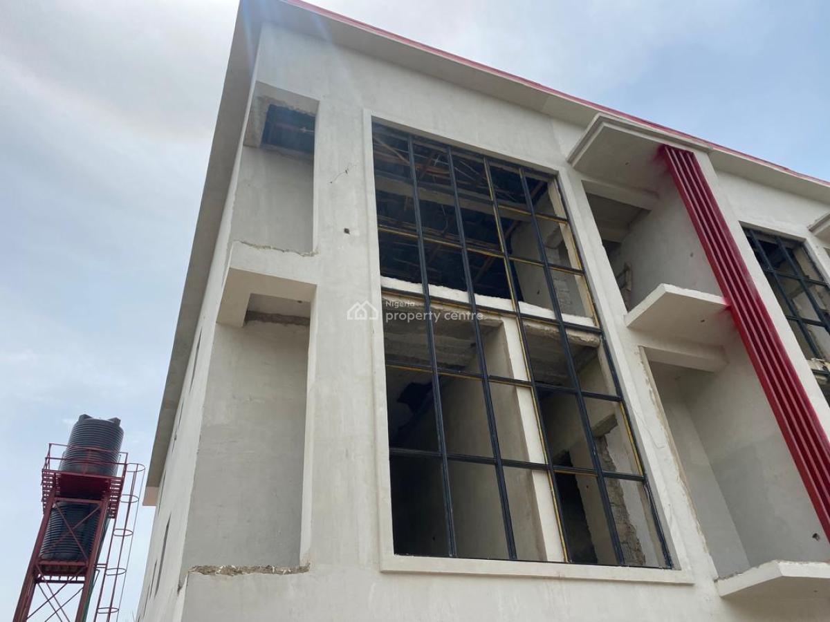 Luxury 5-bedroom Terrace Duplex with Bq in Katampe Main -- Prime Locate, Katempe Main By Eternal Fuel Station, Katampe, Abuja, Terraced Duplex for Sale