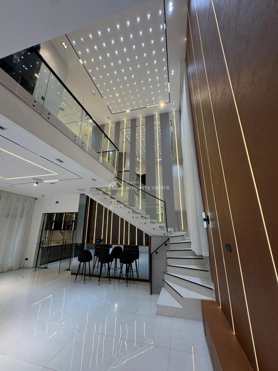 Newly Built 5 Bedroom Luxury Detached Duplex with a Swimming Pool, Chevron Tollgate, Lekki Conservation, Lekki, Lagos, Detached Duplex for Sale