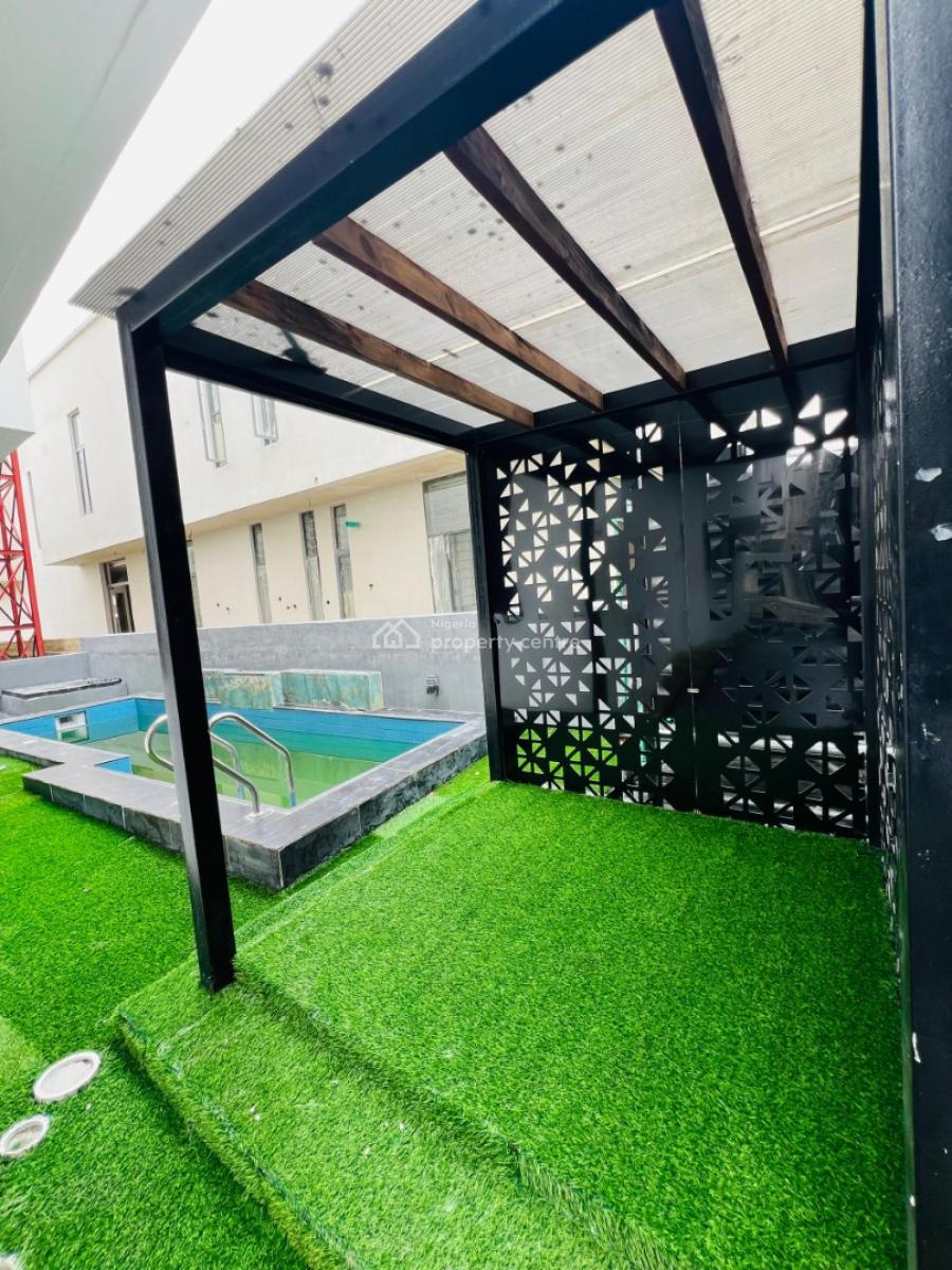 Affordable 5 Bedroom Fully Detached Duplex with Bq, Roof Terrace, Ikota, Lekki, Lagos, Detached Duplex for Sale