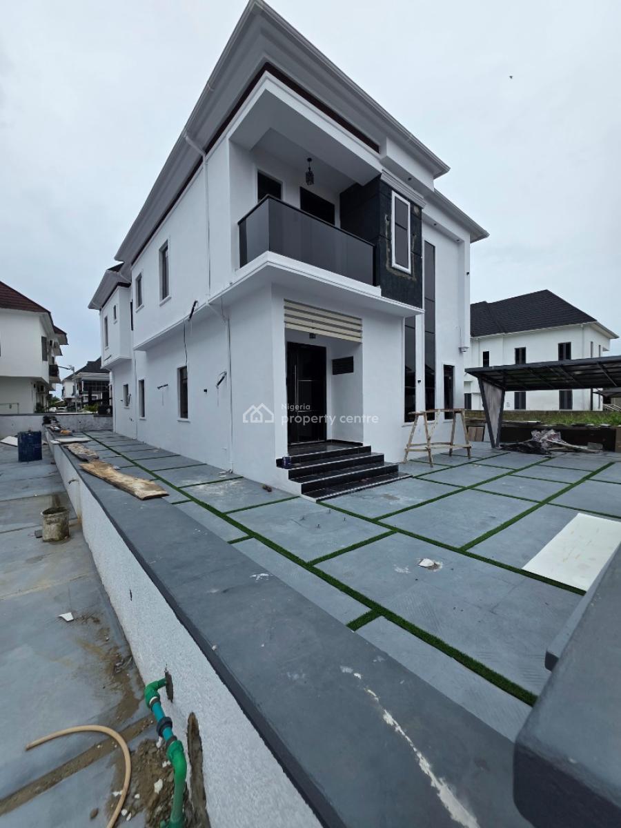 Beautifully Built Brand New  5 Bedroom Fully Detached Duplex with Bq, Sapphire Gardens Estate, Awoyaya, Ibeju Lekki, Lagos, Detached Duplex for Sale