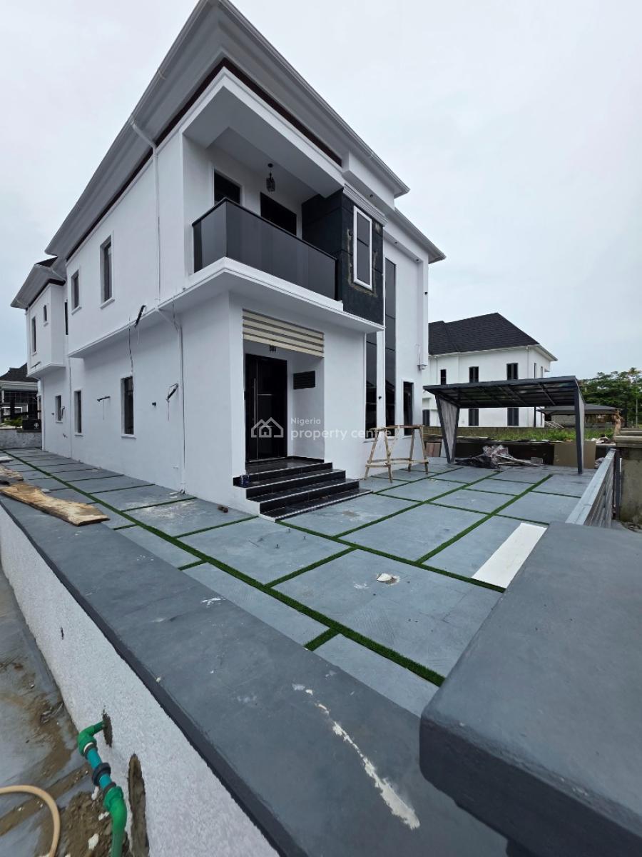Beautifully Built Brand New  5 Bedroom Fully Detached Duplex with Bq, Sapphire Gardens Estate, Awoyaya, Ibeju Lekki, Lagos, Detached Duplex for Sale
