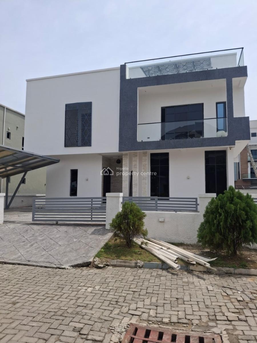 Luxurious 5 Bedroom Detached Duplex with a Bq, Lake View, Lekki, Lagos, Detached Duplex for Rent