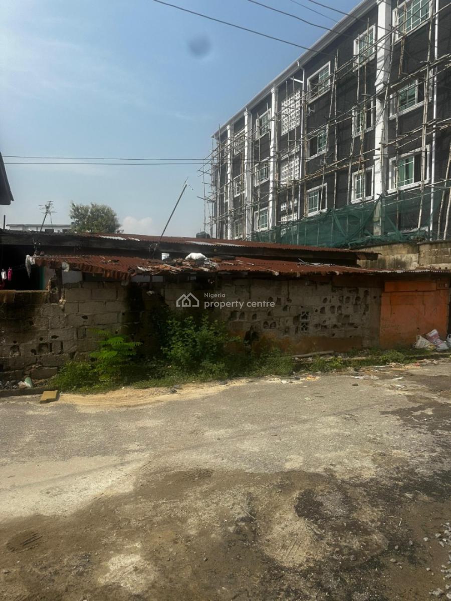 Half Plot of Land, Back of Yabatech, Yaba, Lagos, Land for Sale