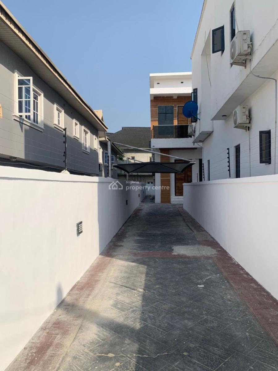 Brand New Fully Detached 4 Bedroom Duplex in a Secured Estate, Sangotedo, Ajah, Lagos, Flat / Apartment for Rent