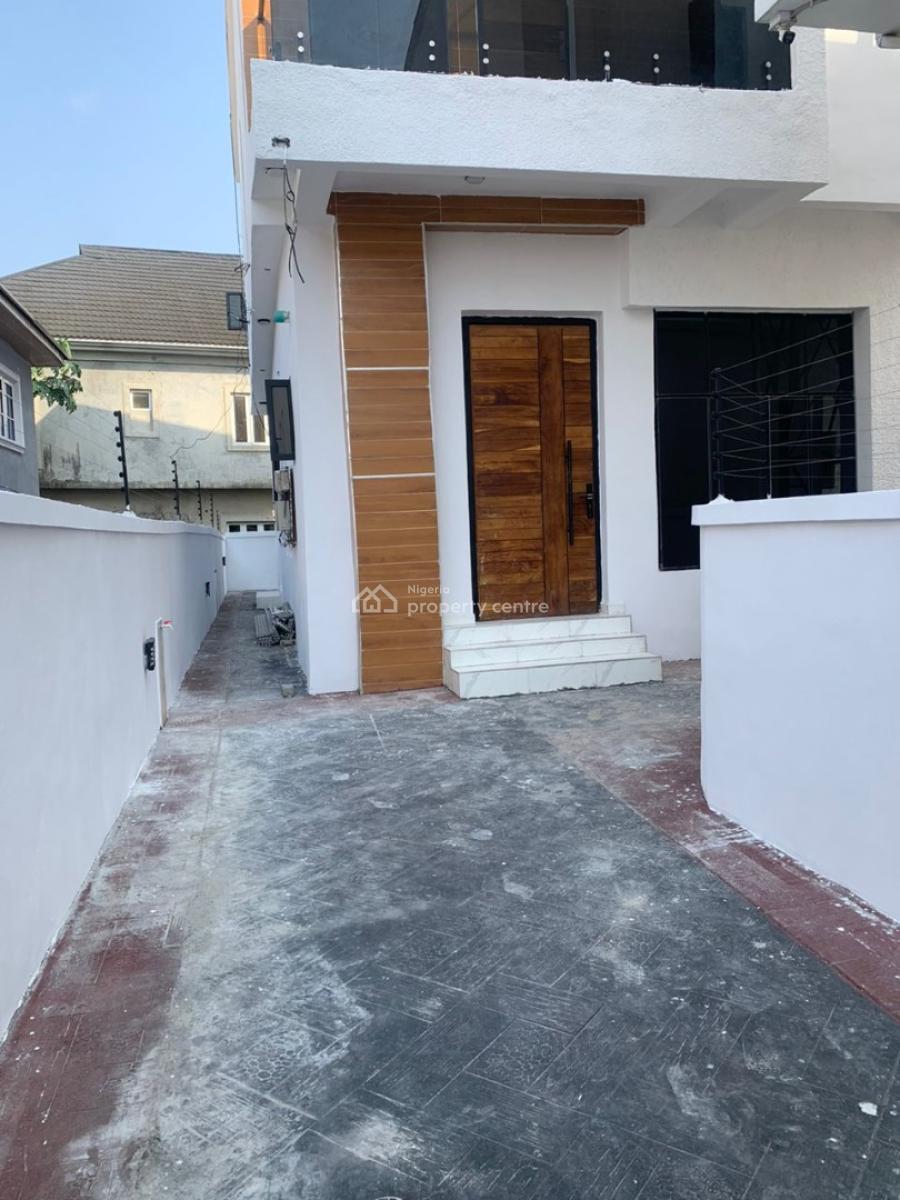 Brand New Fully Detached 4 Bedroom Duplex in a Secured Estate, Sangotedo, Ajah, Lagos, Flat / Apartment for Rent