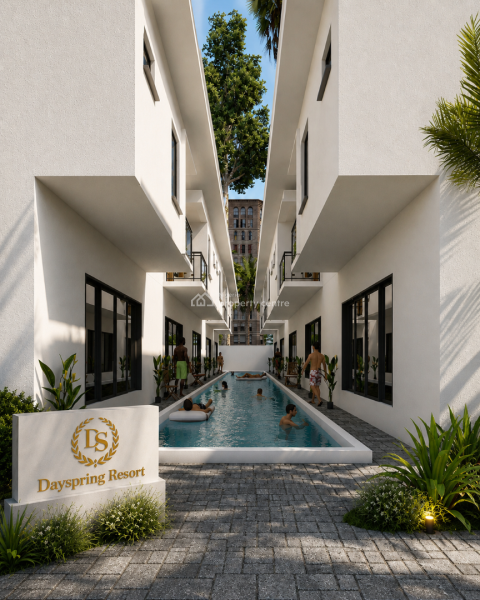 3 Bed Terrace Duplex Pool View, Redemption Camp New Auditorium Road, Simawa, Ogun, Terraced Duplex for Sale