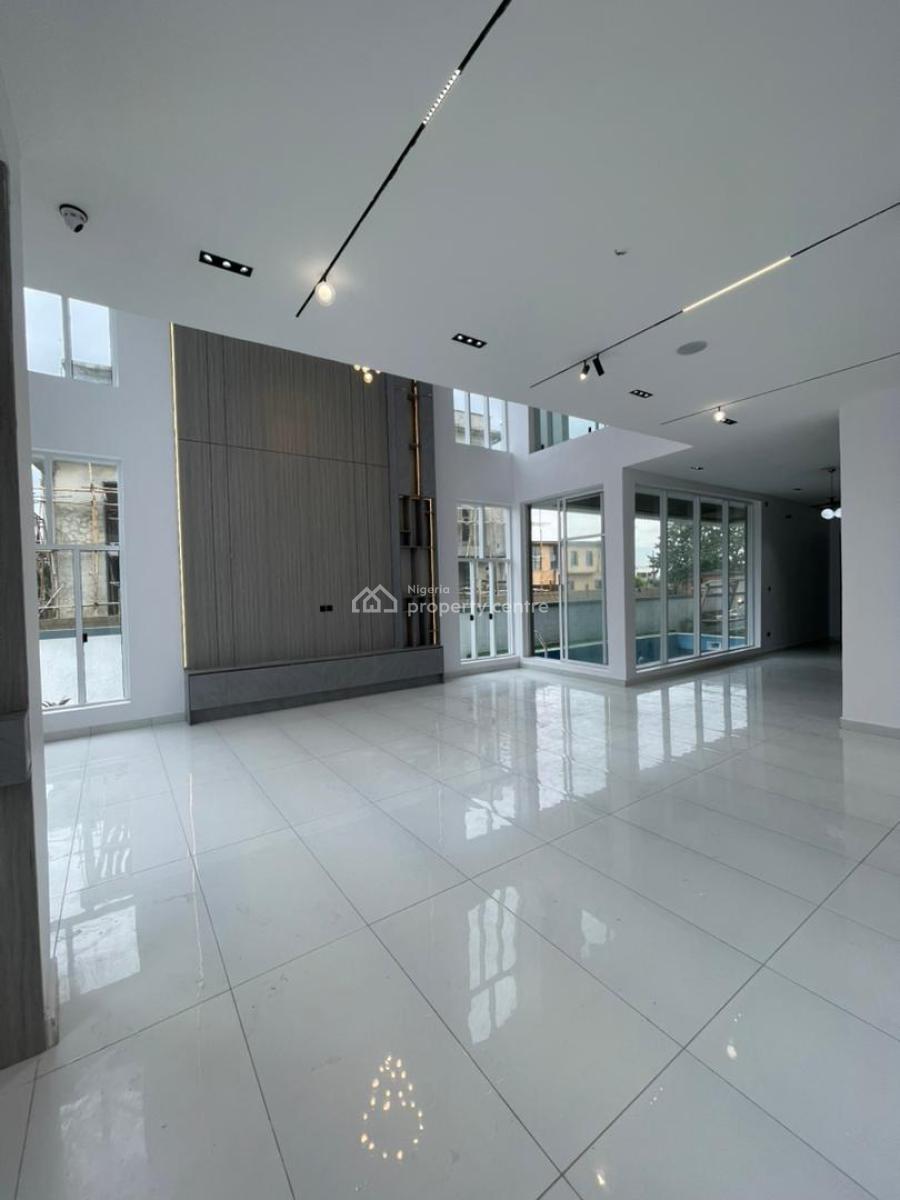 Contemporary 5 Bedroom Detached Duplex with Pool, Gym, Cinema & Office, Osapa, Lekki, Lagos, Detached Duplex for Sale