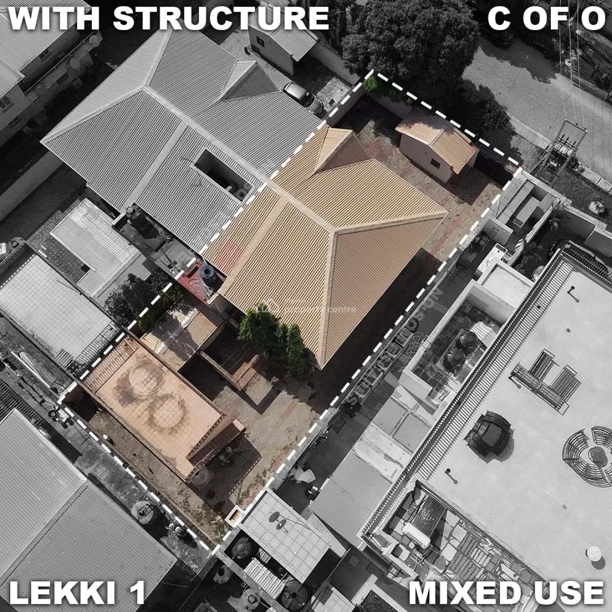 558 Sqm Land - with Demolishable Structure, Off Admiralty Road, Lekki Phase 1, Lekki, Lagos, Mixed-use Land for Sale
