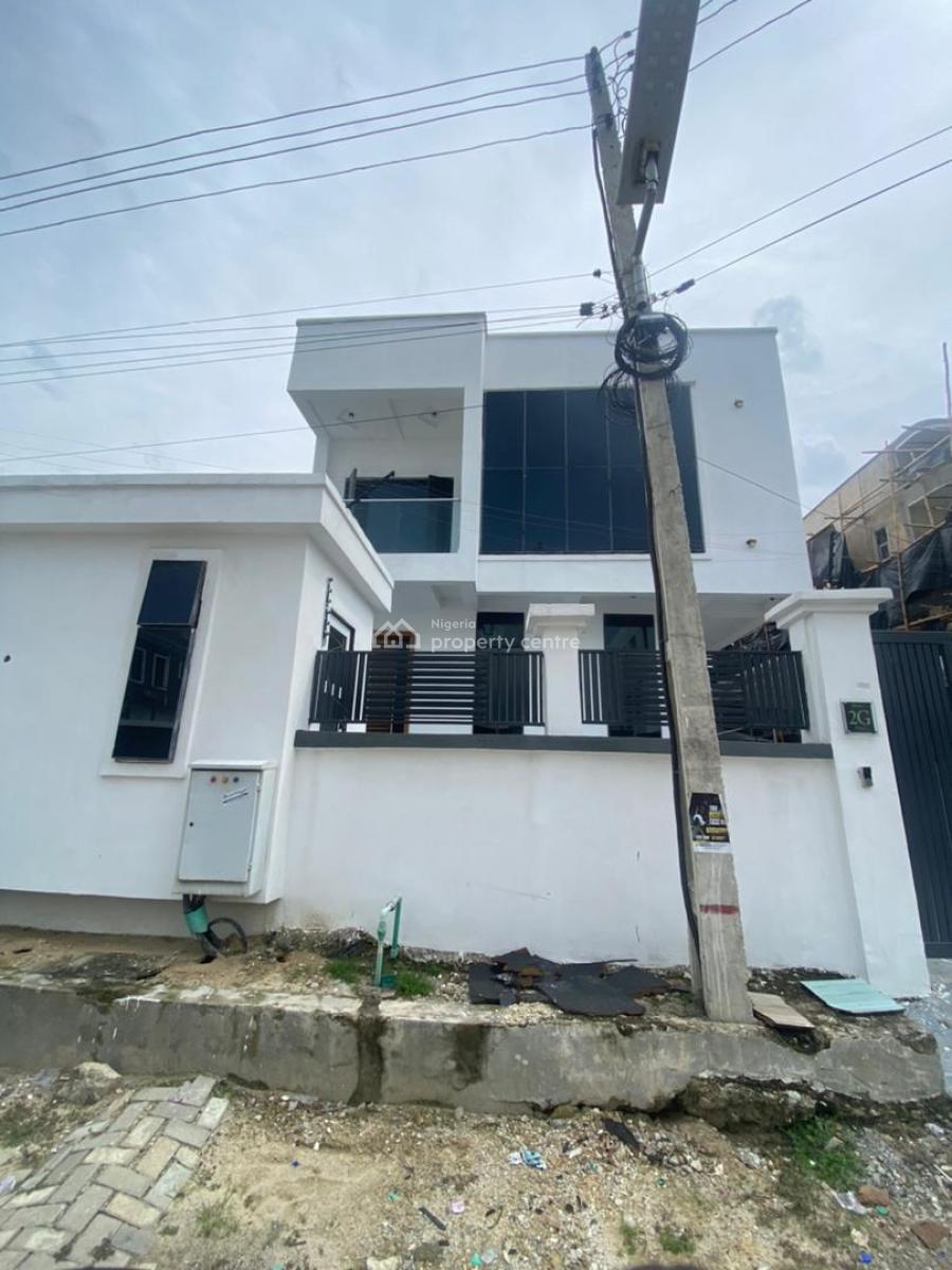 Nicely Built 4 Bedroom Detached Duplex with Bq, Orchid Road Lekki Lagos, Lekki, Lagos, House for Rent