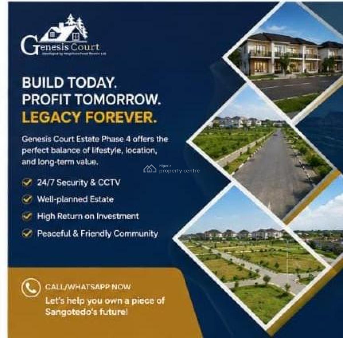 Invest in a Sort After Location Property at Badore/ Sangotedo, Badore, Ajah, Lagos, Residential Land for Sale