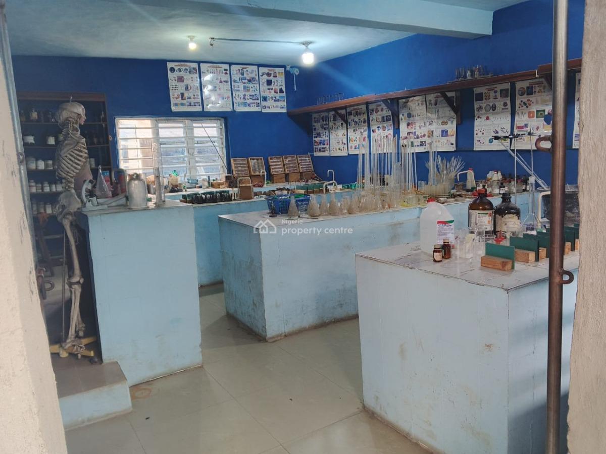 Fully Functional Secondary School Property, Ago Palace, Isolo, Lagos, School for Sale