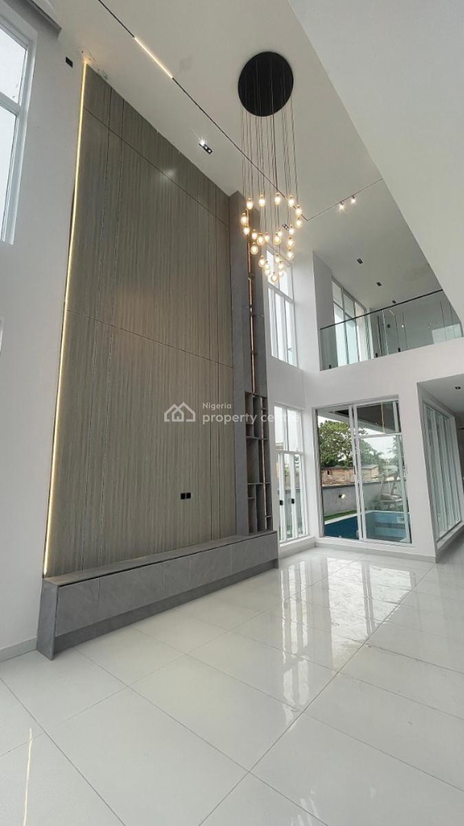 Fully Automated 5 Bedroom Fully Detached  Duplex + Office Space + Gym, Peaceful Estate, Osapa, Lekki, Lagos, Detached Duplex for Sale
