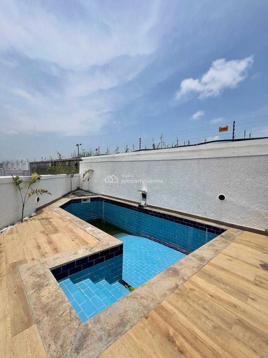 Excellent 5 Bedroom Duplex with a Bq , Pool, Cinema, Gym, Elevator, Chevron, Lekki, Lagos, Detached Duplex for Sale