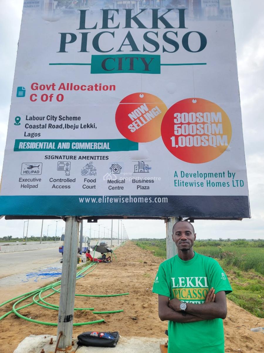 Land, Lekki Picasso City, Labour City Scheme, Lagos Coastal Road, Ibeju Lekki, Lagos, Residential Land for Sale