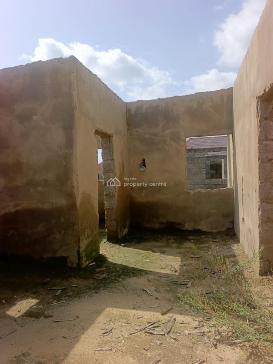 Luxury 2 Bedroom Fully Detach Bungalow Carcass, Lugbe District, Fha (f.h.a), Lugbe District, Abuja, Detached Bungalow for Sale
